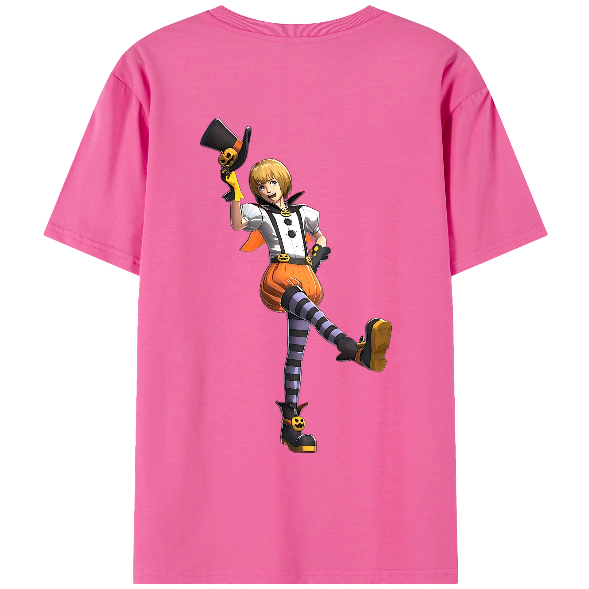 （画像用） 進撃の巨人 アルミン·アルレルト Attack on Titan Armin Arlert レディース半袖Tシャツ(バックプリント)